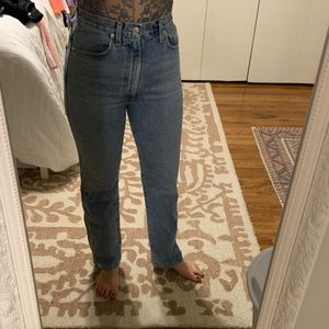 AGOLDE pinch waist size 27 fit small! 25